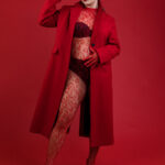 An Unforgettable Red Backdrop Shoot with 9 Amazing Models, TRW01683