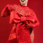 An Unforgettable Red Backdrop Shoot with 9 Amazing Models, TRW01846